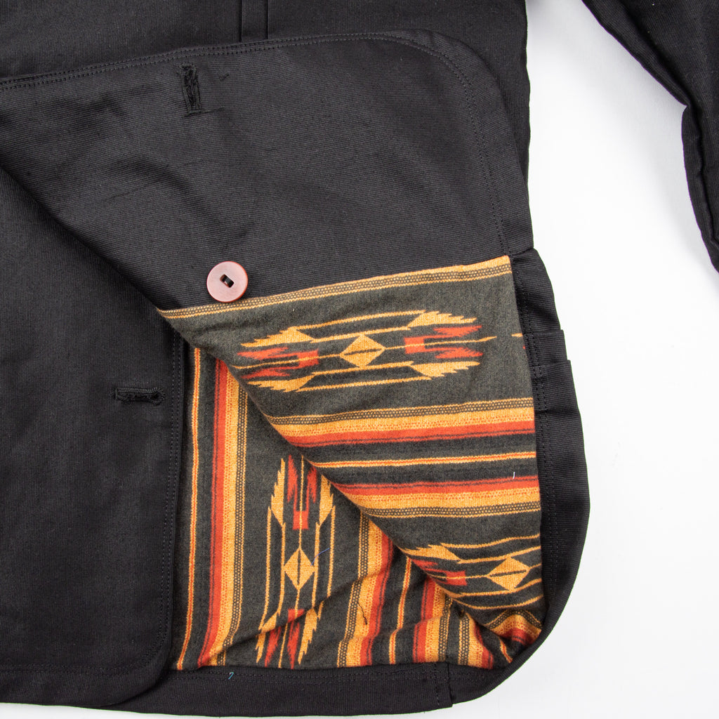 Black Pleated Rancher