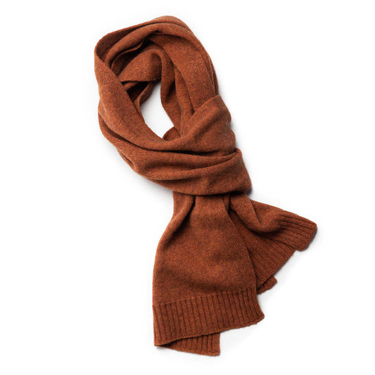 The Lodge Scarf in Rust