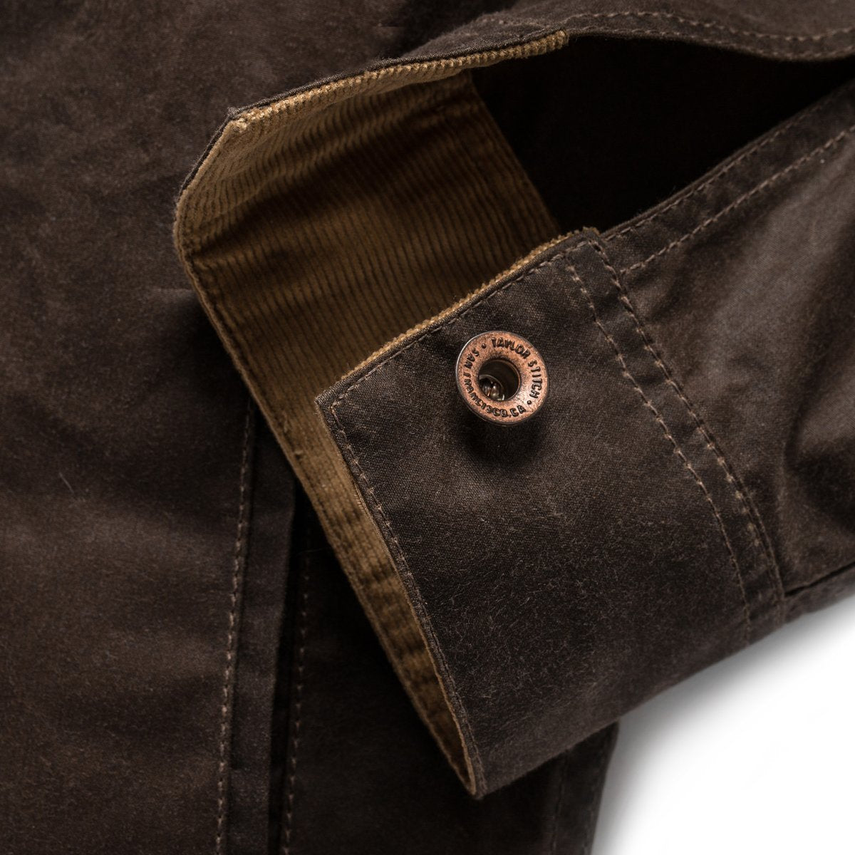 Tobacco Waxed Canvas Long Haul Jacket