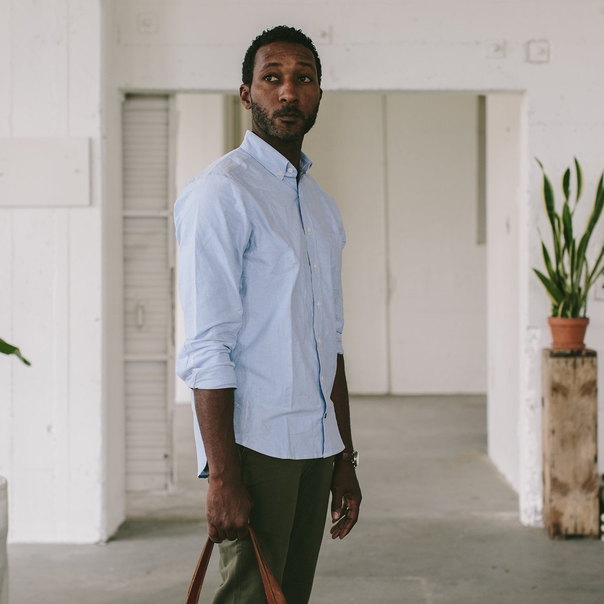 The Jack in Blue Oxford