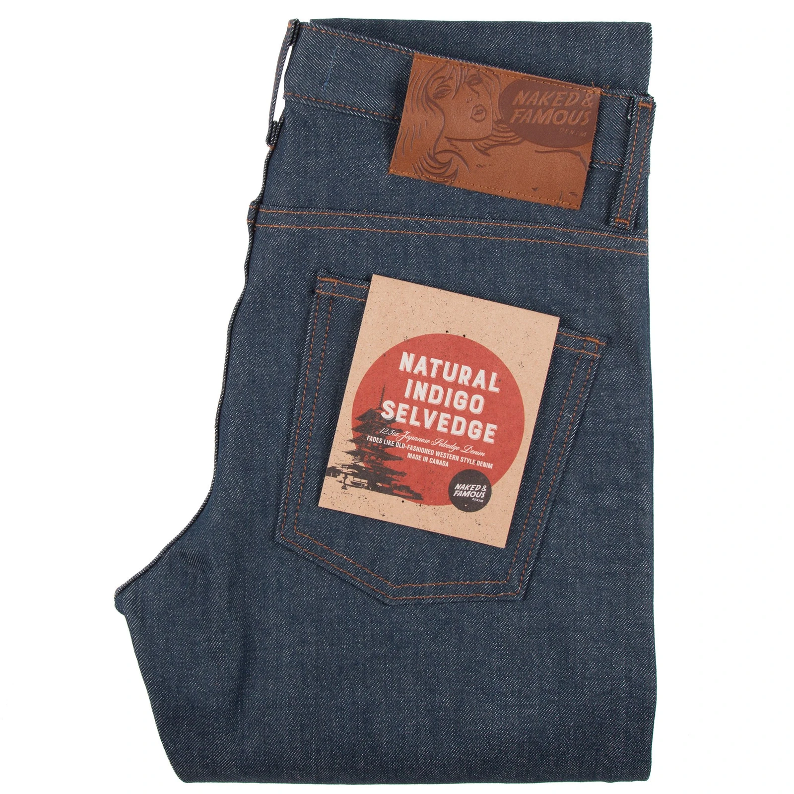 Super Guy Natural Indigo Selvedge