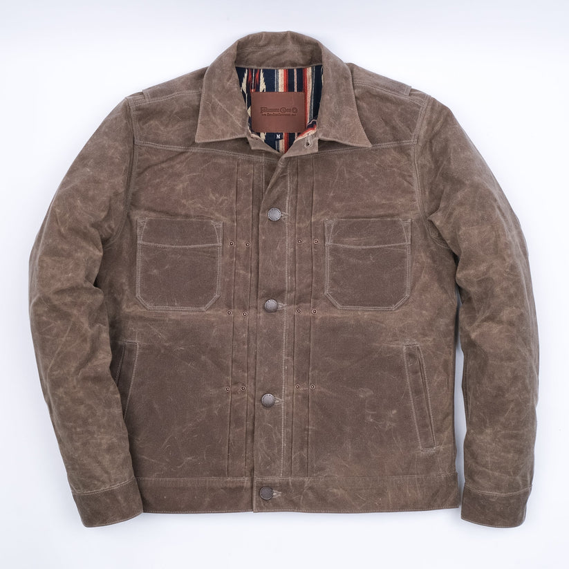Waxed Riders Jacket in Oak – Porterhouse Clothing & Supply