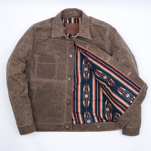 riders jacket heavy waxed canvas tobacco wool Red Interior In addition to the high Riders Jacket Waxed Canvas |