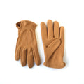 Vintage Deerskin Shorty in Saddle Tan