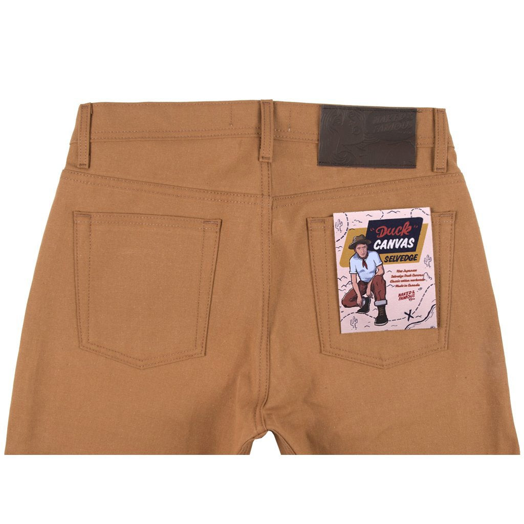 Weird Guy Duck Canvas Selvedge